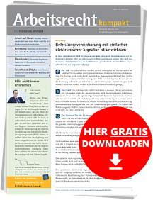 Arbeitsrecht kompakt - Aktuelle Urteile und Empfehlungen für Arbeitgeber