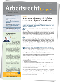 Arbeitsrecht kompakt